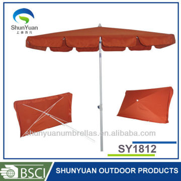 rectangular outdoor cafe patio garden umbrella