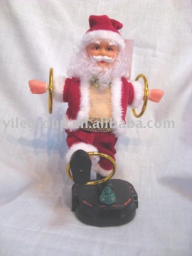 10'' three Circle santa