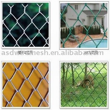 basketball court chain link fence