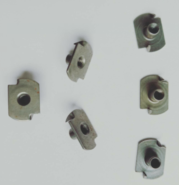 Stainless steel 2 Prongs Locking Tee Nuts