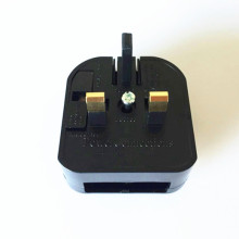 UK 3 Pin to EU 2 Pin Power Cord Adapter