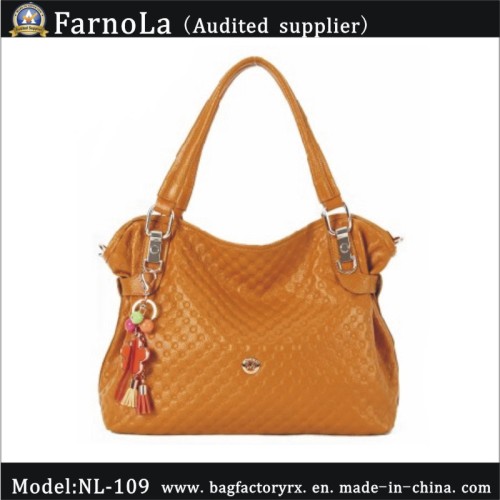 2013 Stylish Genuine Leather Lady Bag (NL-109)