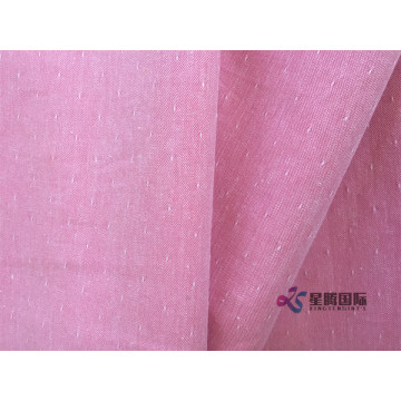 Fashionable Design Pink Jacquard Cotton Fabric