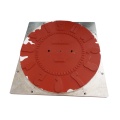 Silicon rubber die-hot stamping plate