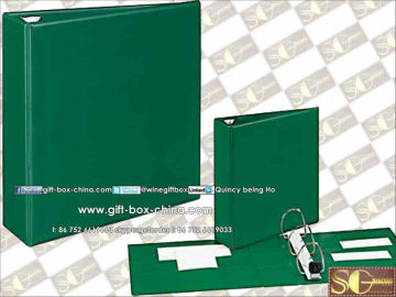 Faux leather binder