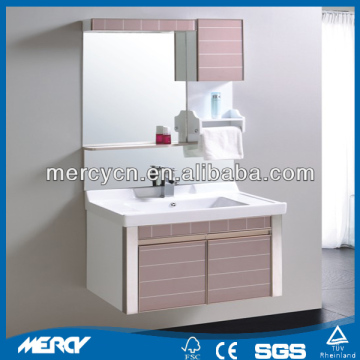 Customized Bathroom Cabinet Pink Customized Bathroom Cabinet