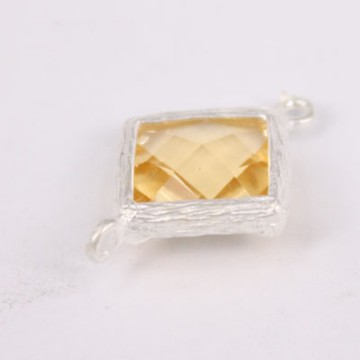 Fashion Pendant Finding, Custom Zircon Pendant Finding, P4395