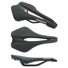 KEREACHY Custom Mountain Bike Saddle - Breathable Hollow Cushion MTB Road Carbon Fiber 3D Print Racing Saddle