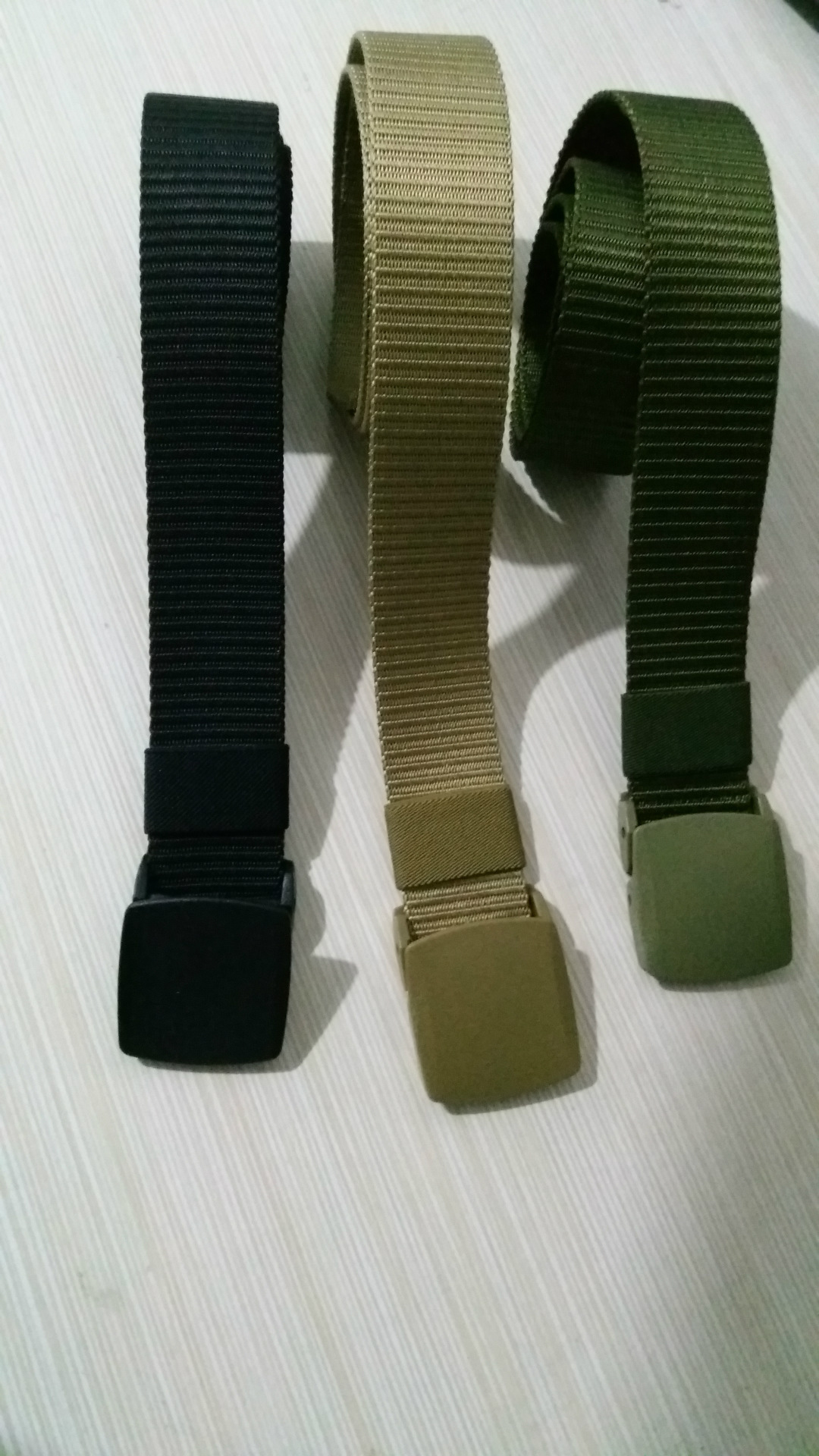 Custom High Quality Strap Automatic Buckle Nylon Belt Male Army Tactical Waist Belt Men Military Canvas Fabric Belts