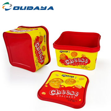 3000ml specialized plastic box with lid cookie container