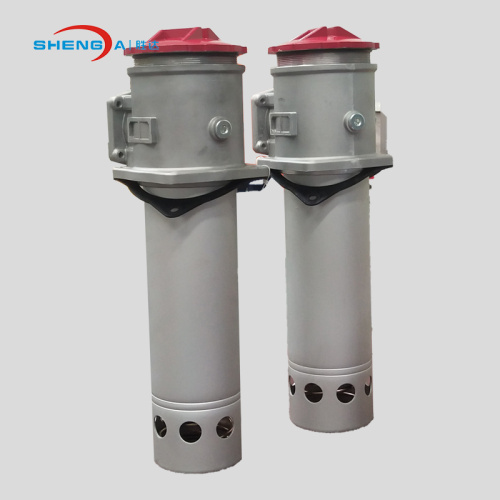 Oil tank mounting suction oil filter