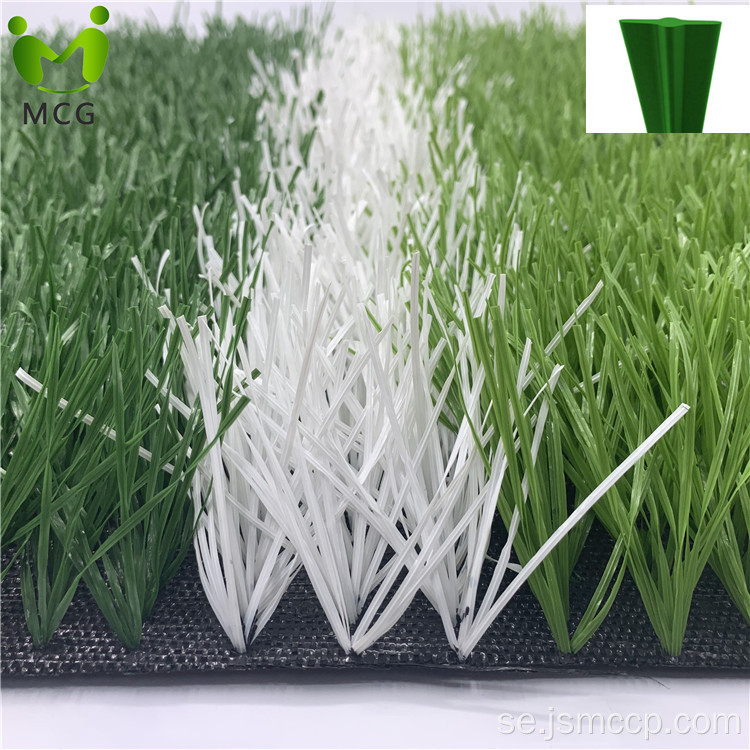 Konstgjord 50mm höjd sportfotboll Artificiellt gräs