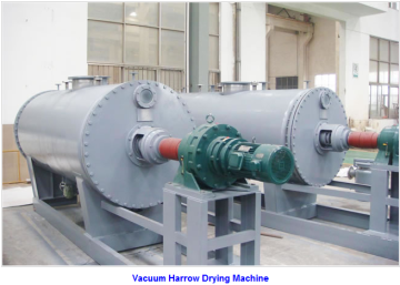 Vacuum harrow Dryer machine