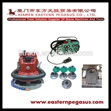 Portable stone edge polishing machine