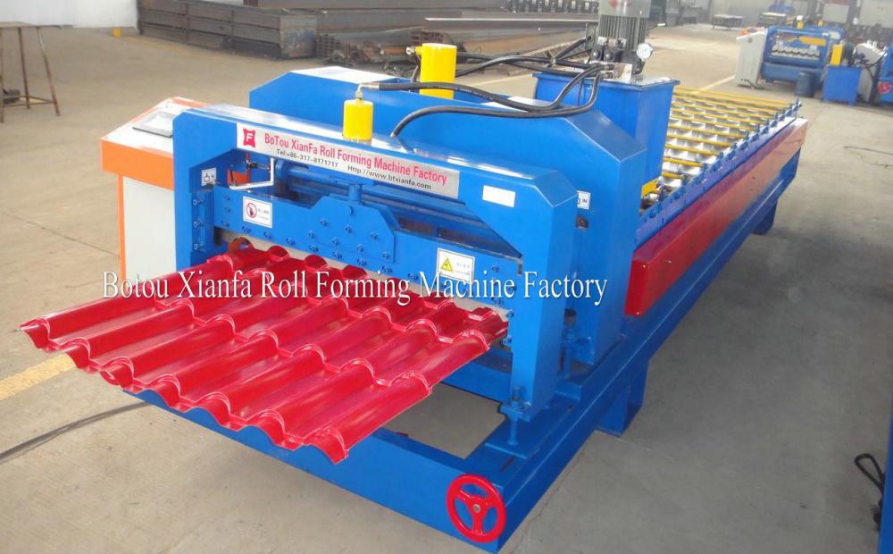 European style Roof Glazed Tile Roll Forming Machine