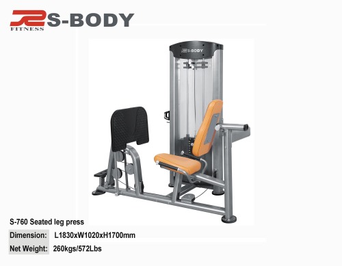 Gym / Commercial Fitness Equipment/Single Station/Seated Leg Press Single Station