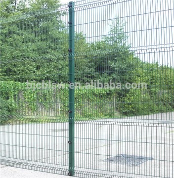 Single Wire Welded Mesh Fencing with crimps for added strength
