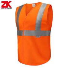 3M refelctive orange warning vest