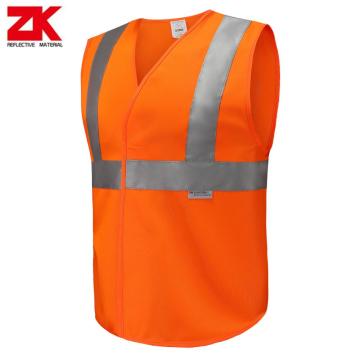 3M refelctive orange warning vest