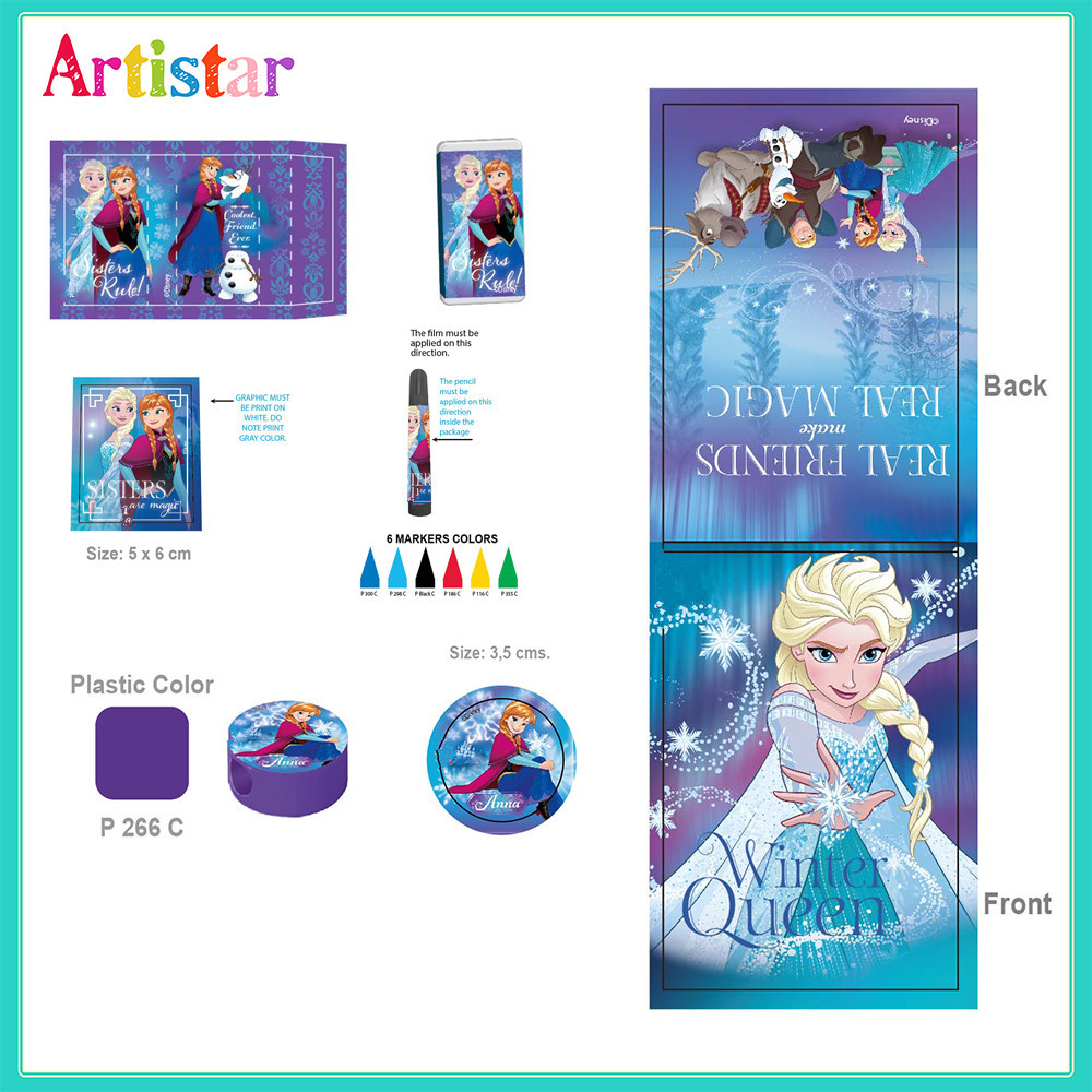 Disney Frozen Blister Card Set