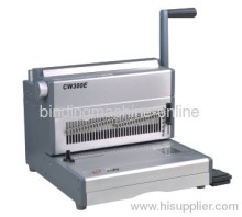 32 Sheet Punch Heavy Duty Electric Wire Binding Machine?