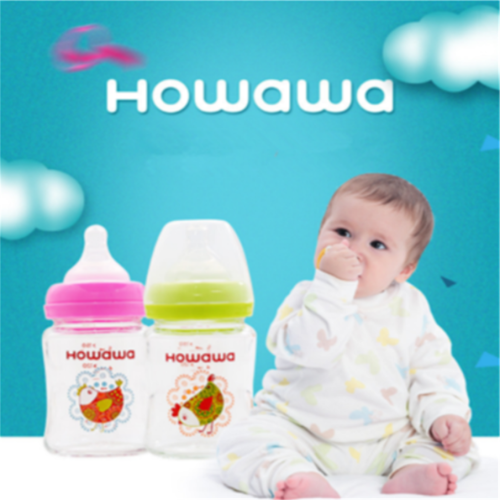 Botol Susu Bayi Botol Susu Kaca 6oz