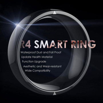 JAKCOM R4 Intelligent Rings for Women Men Waterproof Dustproof Fall-proof Smart Ring for iPhone Samsung Huawei for iOS Android