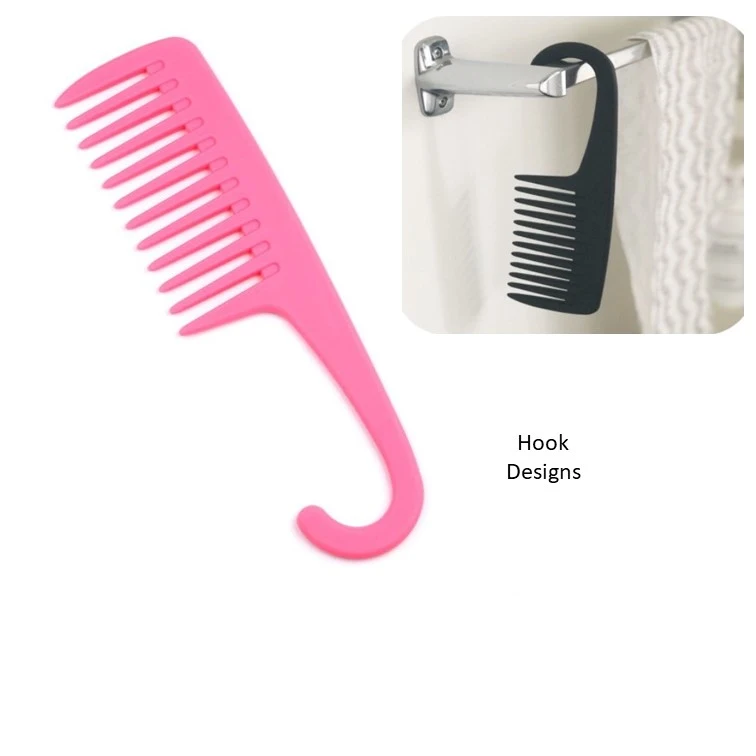 Pink Widetooth Comb for Tangle Brush