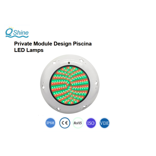 Luzes de piscina WLED RGB /RGB montadas na parede