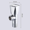 Nhà máy bán chrome kẽm body tay nắm abs chrome 1/2 inch van góc