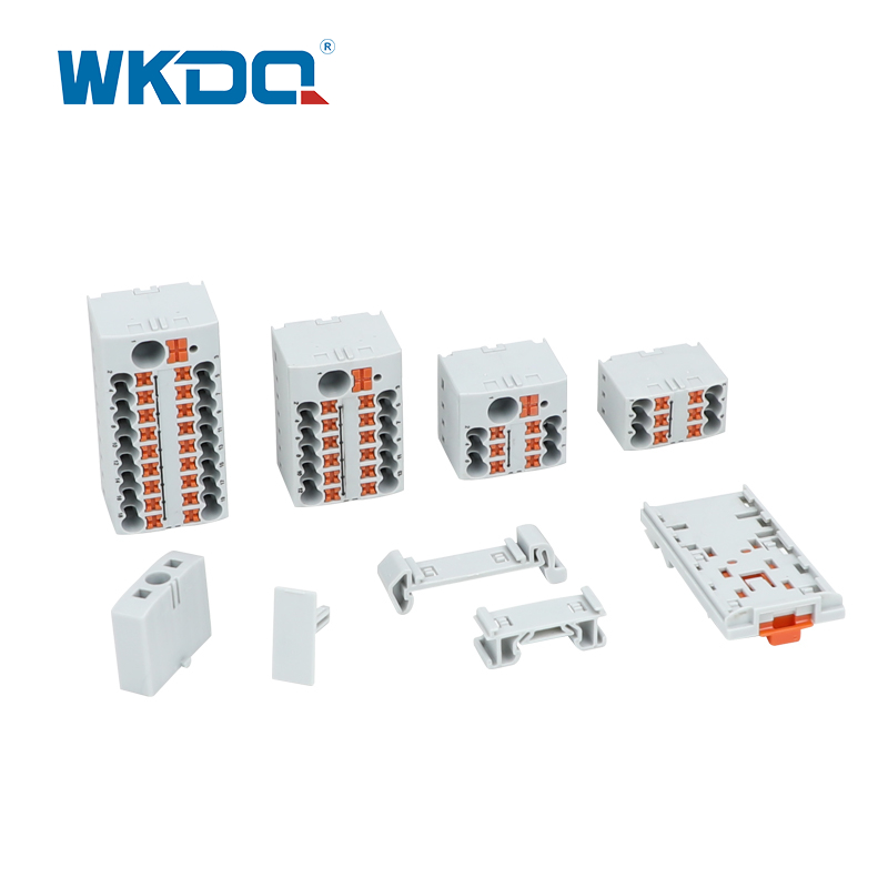 PTFIX6X2.5 توزيع كتلة DIN RAIL من خلال كتلة محطة التوزيع