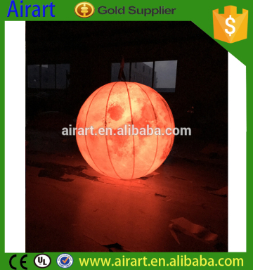 LED lighting inflatable moon, Inflatable Planets, Inflatable ball