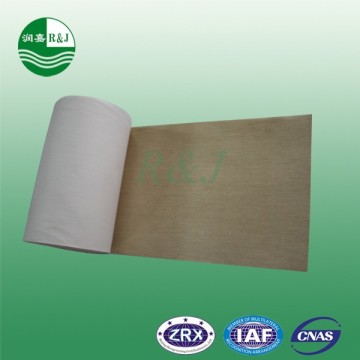 Aramid needle felt for filter bag