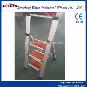 3 section industrial stepladder