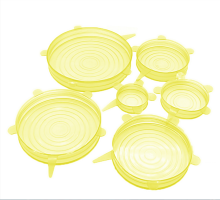 Factory Professional Manufacture Cheap Stretch Silicone Lid Sets