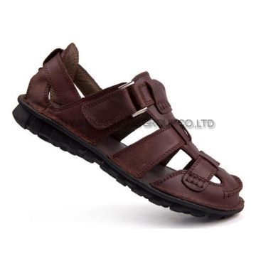 2013 Male Sandle Designs with Leather Upper and PU Sole (TB35)