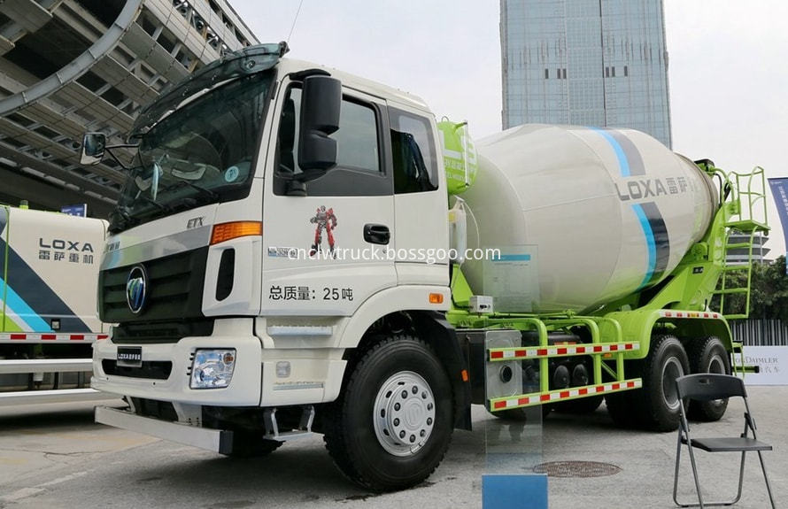 new concrete mixer truck