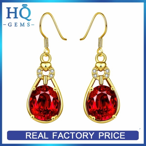 Good quality cheapest gold number earring