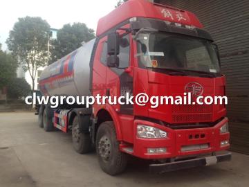 FAW 8X4 35.5CBM LPG Tank Transport Truck