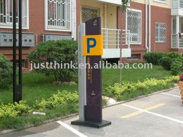Customize Floor Parking Sign Stand FZ-PS1166