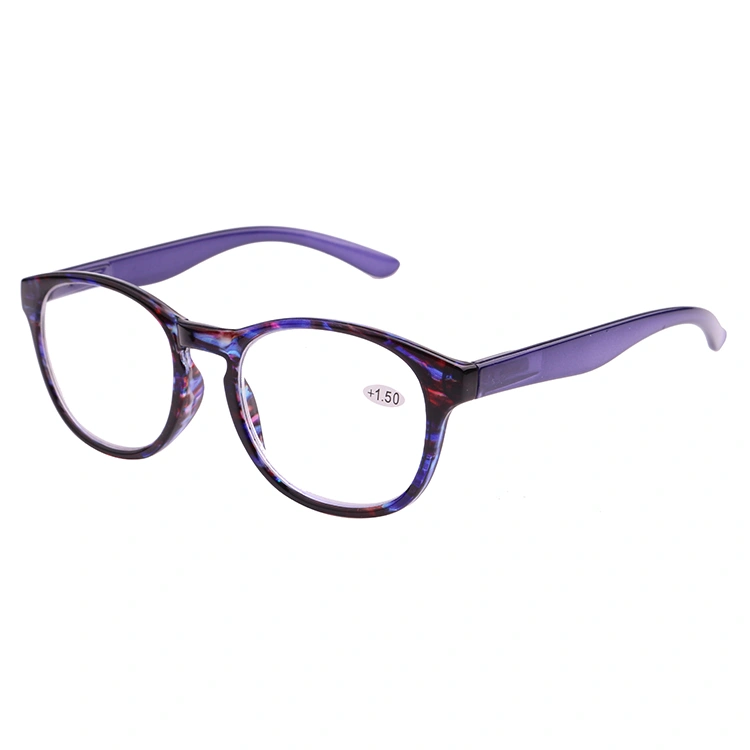 Fashion Design Spring Hinge Round Shape Reading Glasses