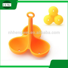 colorful heat insulation silicone egg boiler