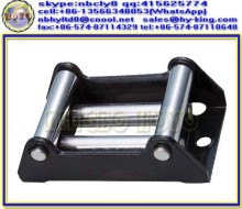 4 roller fairlead , 4-way steel atv fairlead , utv winch hawse fairlead for wire rope