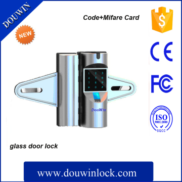 Frameless remote glass door magnetic lock