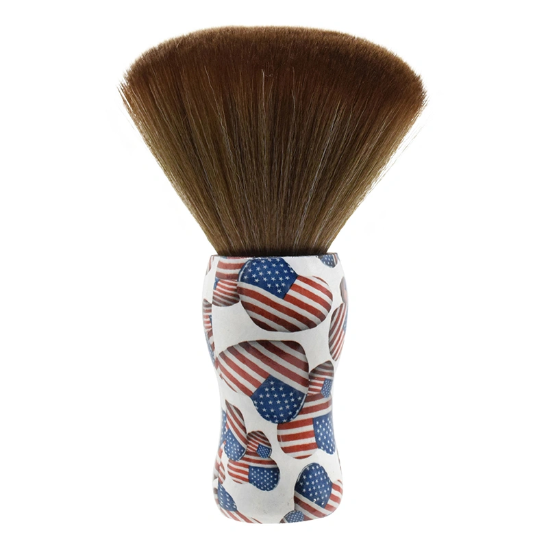 Barber Shop Plastic Handle Neck Brush Styling Tool Brush