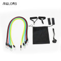 Resistance Bands Set (11 pcs), Latihan Resistance Bands dengan Handle, Door Anchor, Foot Ankle Straps & Carry Bag, untuk Home & Gym Training