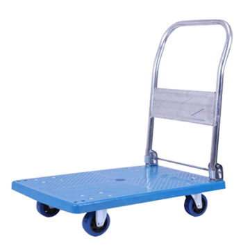 300KG Hand Platform Truck Plastic Handcart