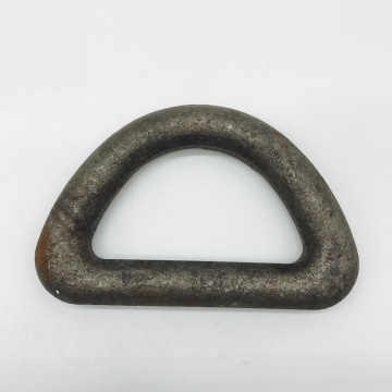 Anello a D in metallo in acciaio con contenitore in acciaio al carbonio
