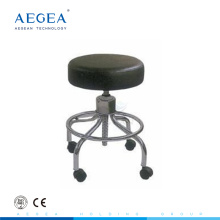 AG-NS001 con ruedas altura ajustable silla de hospital mueble médico ronda taburete redondo taburete