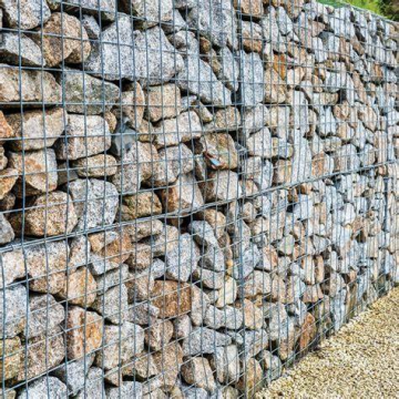 Gabion Fence Retaining Wall 2.0x1.0x0.5m